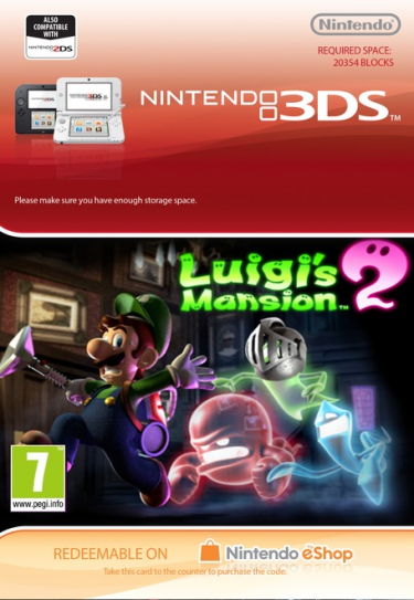 Luigi's Mansion 2 (3DS DIGITAL) (3DS)