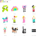 Magnetická stavebnice PIXIO 200 (Design Series)