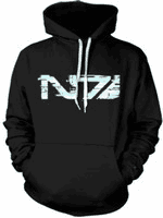 Mass Effect 3 - Hoodie, glitch N7 Logo, black L