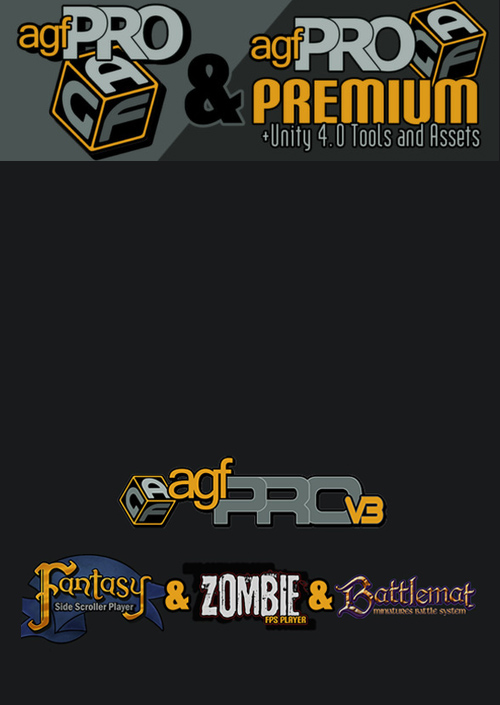 MEGA BUNDLE: AGFPRO + Premium + Zombie + Fantasy + BattleMat (PC/MAC/LINUX) DIGITAL (PC)