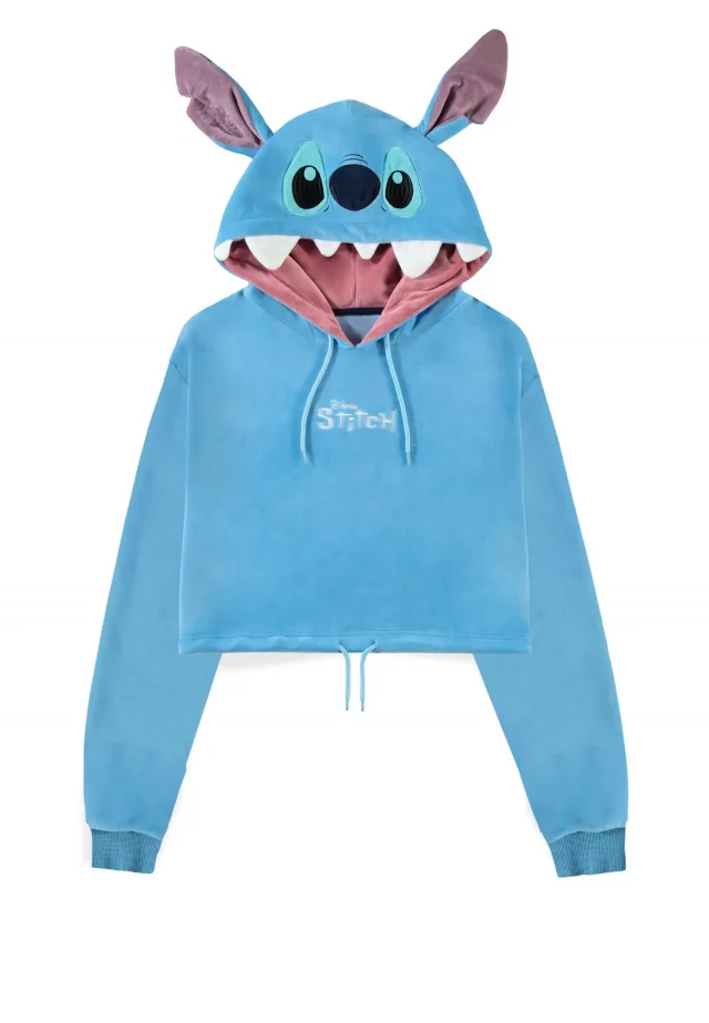 Mikina Lilo & Stitch - Stitch Novelty Cropped Hoodie