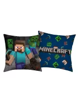Minecraft MEGA Bundle - Lampička, polštář, hrnek, hrací karty