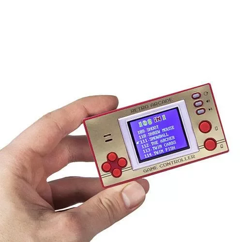 Mini herní konzole - ORB Retro Pocket Games Portbale Console