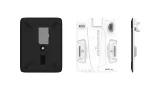 Multifunkční Stojan pro PS5 Slim - Nabíjení ovladače, chlazení, úložiště
