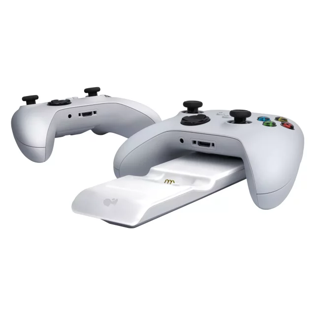 Nabíjecí stanice pro Xbox Series X|S ovladač - Metavolt Dual White