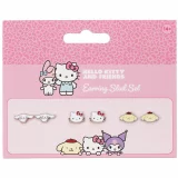 Náušnice Sanrio - Cinnamoroll, Pompompurin, Hello Kitty