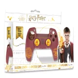 Ochranná sada na DualSense Harry Potter - Gryffindor (Silikonový obal + čepičky na páčky)