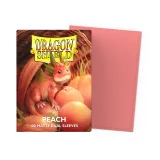 Ochranné obaly na karty Dragon Shield - Matte Dual Sleeves Peach (100 ks)