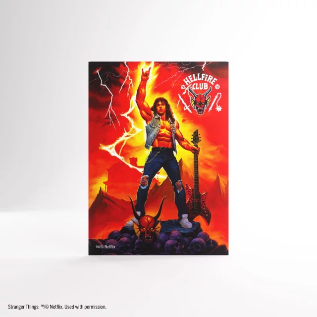 Ochranné obaly na karty Stranger Things - Hellfire Club: Premium Art Sleeves Card Eddie Munson (50 ks)