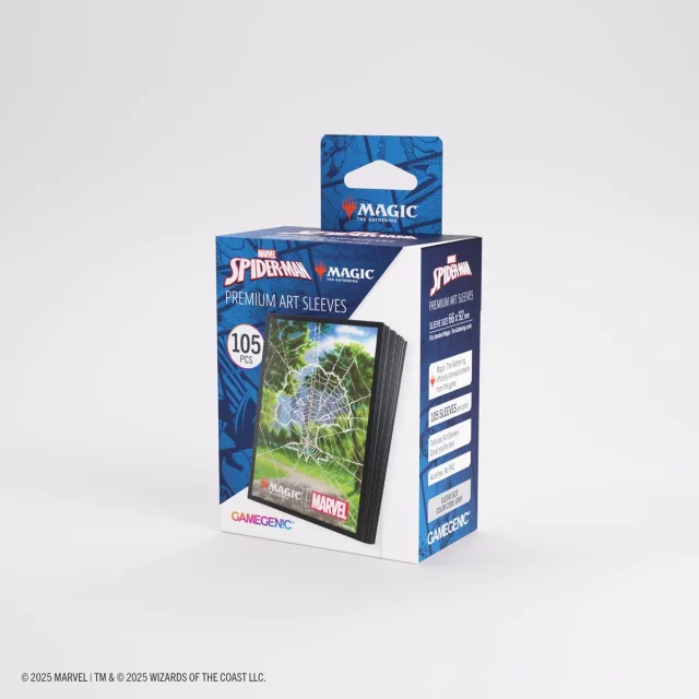 Ochranné obaly na karty Gamegenic - MTG x Marvel's Spider-Man: Premium Art Sleeves Spider-Man Forest (105 ks)