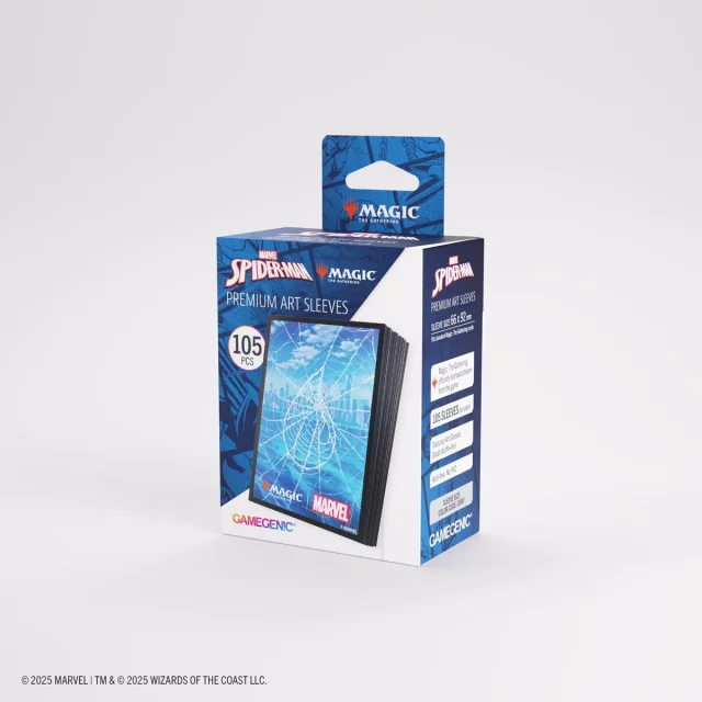 Ochranné obaly na karty Gamegenic - MTG x Marvel's Spider-Man: Premium Art Sleeves Spider-Man Island (105 ks)