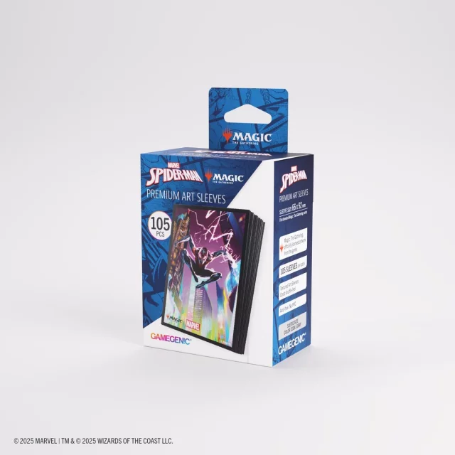 Ochranné obaly na karty Gamegenic - MTG x Marvel's Spider-Man: Premium Art Sleeves Spider-Man Miles Morales (105 ks)
