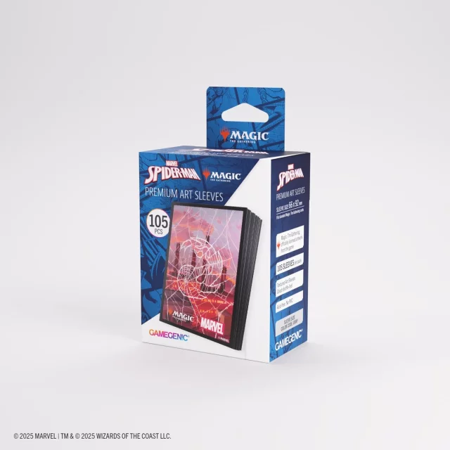 Ochranné obaly na karty Gamegenic - MTG x Marvel's Spider-Man: Premium Art Sleeves Spider-Man Mountain (105 ks)