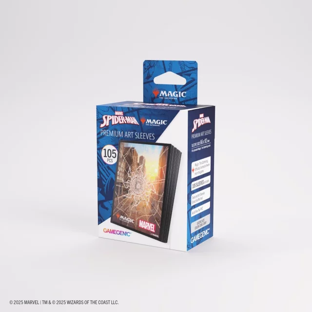 Ochranné obaly na karty Gamegenic - MTG x Marvel's Spider-Man: Premium Art Sleeves Spider-Man Plains (105 ks)
