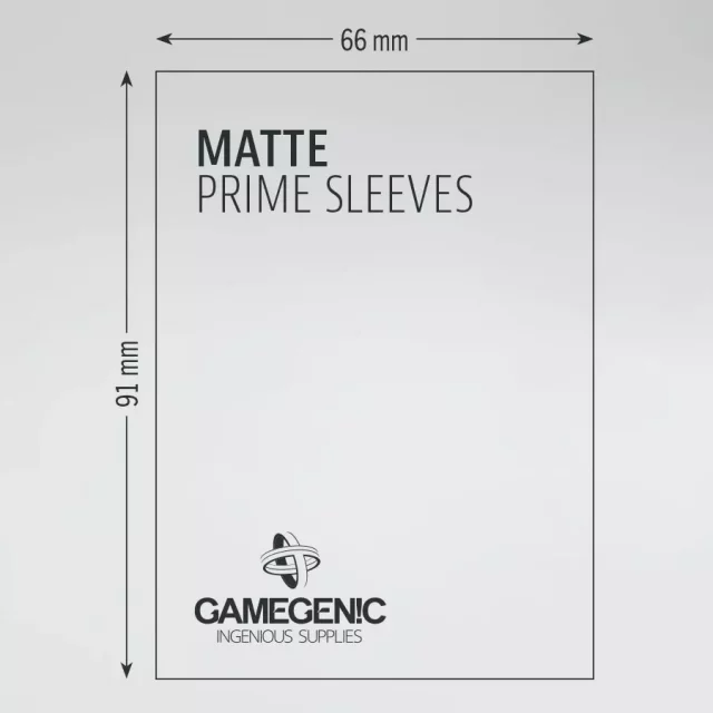 Ochranné obaly na karty Gamegenic - Prime Sleeves Matte Yellow (100 ks)
