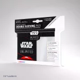 Ochranné obaly na karty Gamegenic - Star Wars: Unlimited Art Double Sleeving Pack Space Red (61 ks)