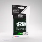Ochranné obaly na karty Gamegenic - Star Wars: Unlimited Art Sleeves Card Back Green (61 ks)