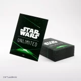 Ochranné obaly na karty Gamegenic - Star Wars: Unlimited Art Sleeves Card Back Green (62 ks)