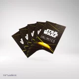 Ochranné obaly na karty Gamegenic - Star Wars: Unlimited Art Sleeves Card Back Yellow (61 ks)