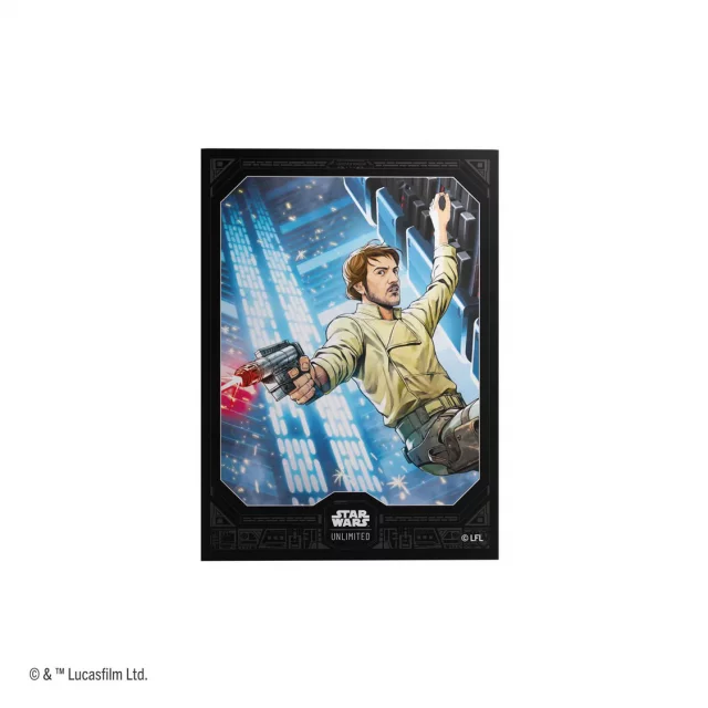 Ochranné obaly na karty Gamegenic - Star Wars: Unlimited: Premium Art Sleeves Cassian Andor (60 ks)