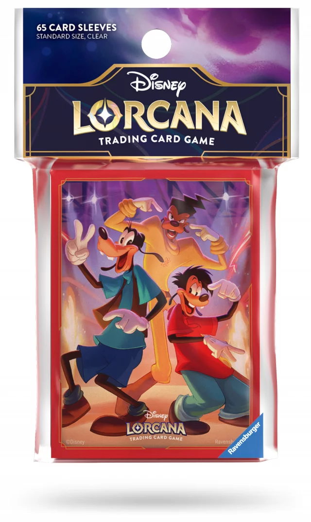 Ochranné obaly na karty Lorcana: Fabled - Goofy, Max & Powerline (65 ks)