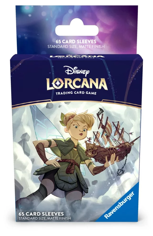 Ochranné obaly na karty Lorcana: Reign of Jafar - Tinker Bell (65 ks)