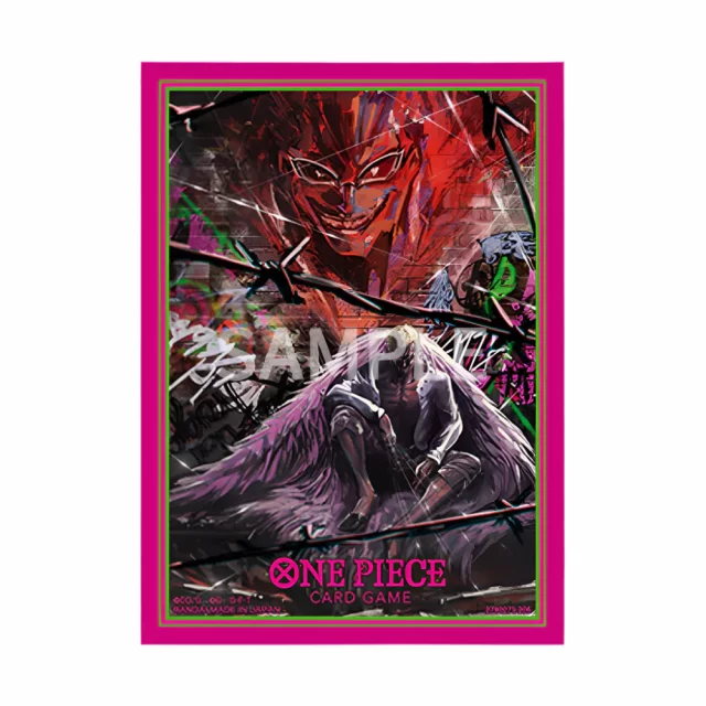 Ochranné obaly na karty One Piece - Doflamingo Official Card Sleeves (Bandai TCG+ Exclusive) (70 ks)