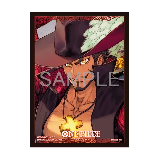 Ochranné obaly na karty One Piece - Dracule Mihawk Official Card Sleeves (70 ks)