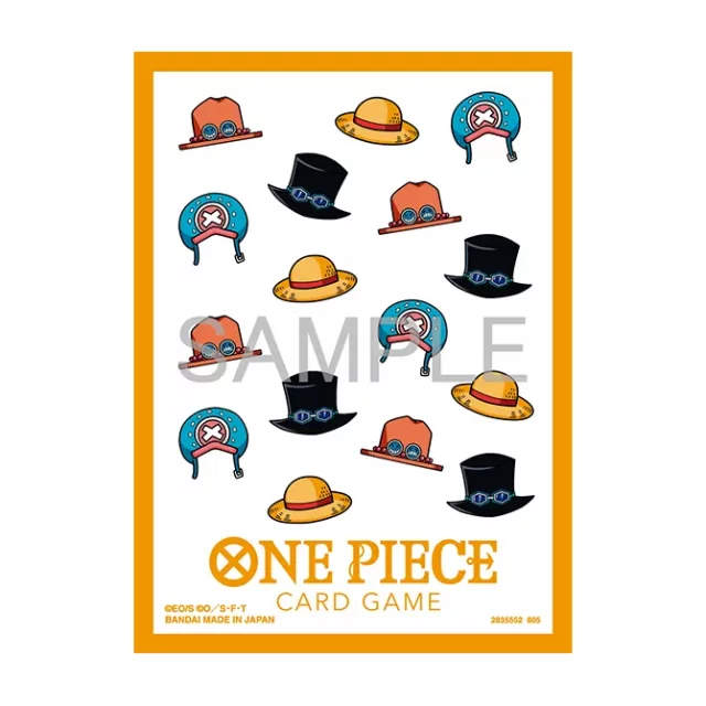 Ochranné obaly na karty One Piece - Hat Patterns Official Card Sleeves (70 ks)