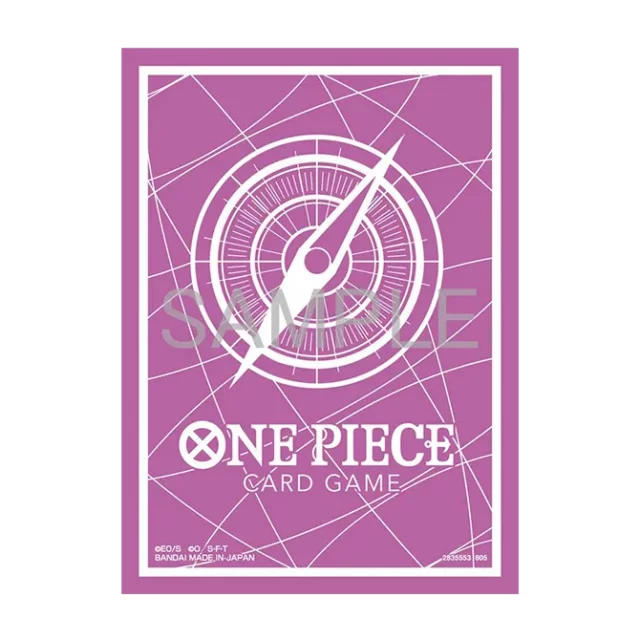 Ochranné obaly na karty One Piece - Standard Purple Official Card Sleeves (70 ks)