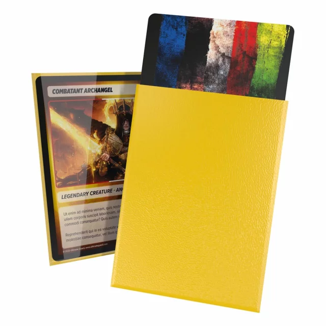 Ochranné obaly na karty Ultimate Guard - Cortex Sleeves Standard Size Yellow (100 ks)