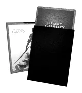 Ochranné obaly na karty Ultimate Guard - Katana Sleeves Standard Size Black(100 ks)