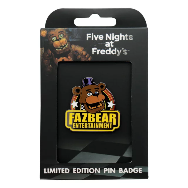 Odznak Five Nights at Freddy's - Fazbear Entertainment