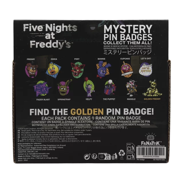 Odznak Five Nights at Freddy's - náhodný výběr