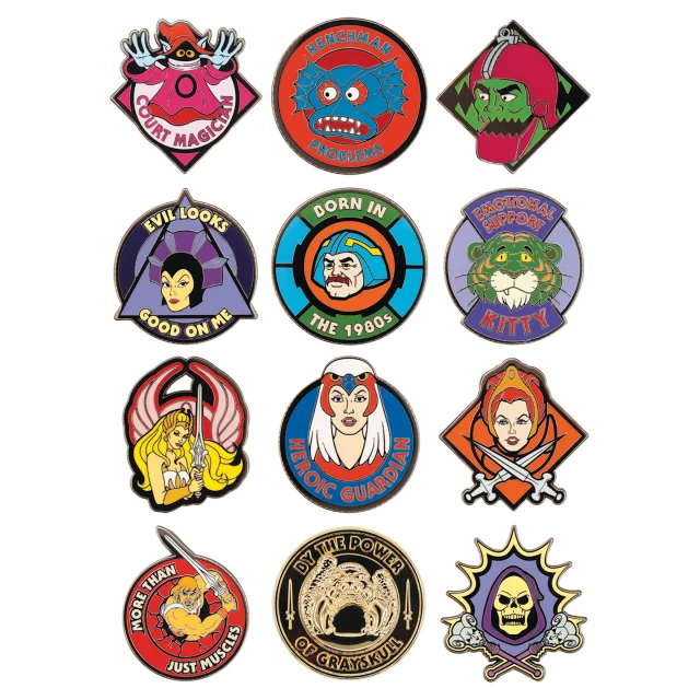 Odznak Masters of the Universe - Mystery Pin (náhodný výběr)
