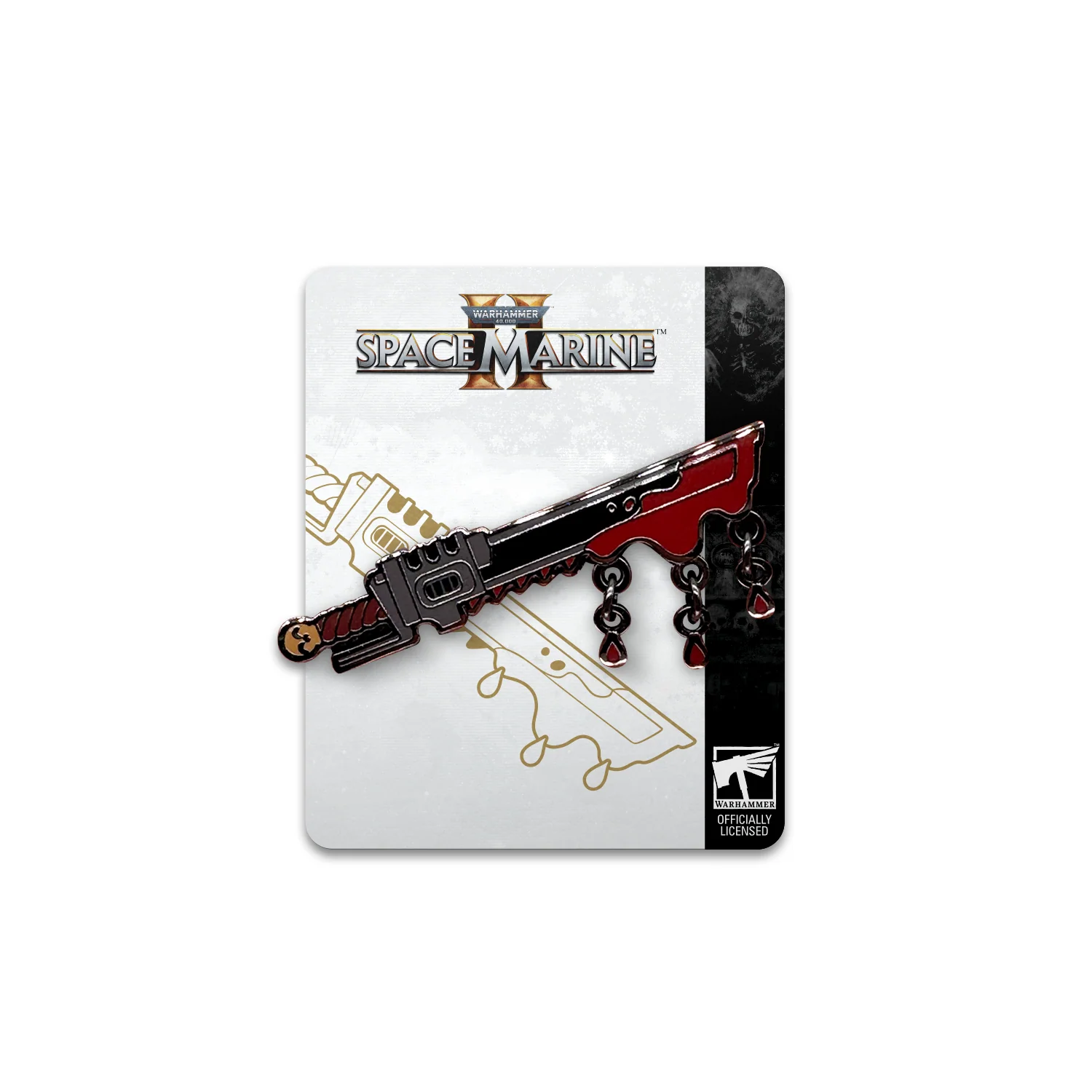 Odznak Warhammer 40k - Chainsword Pin (Youtooz)