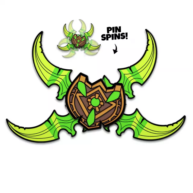 Odznak World Of Warcraft - Illidian Stormrage's Warglaives Pin (Youtooz)