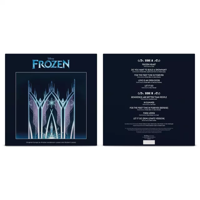 Oficiální soundtrack Frozen: The Songs na LP (zoetrope)