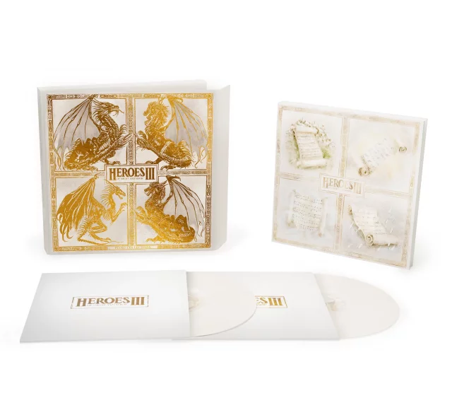 Oficiální soundtrack Heroes of Might & Magic III - Piano Collections (30th Anniversary) na 2x LP