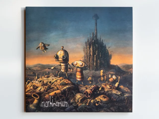 Oficiální soundtrack Machinarium na LP (2025) - šedý mramor