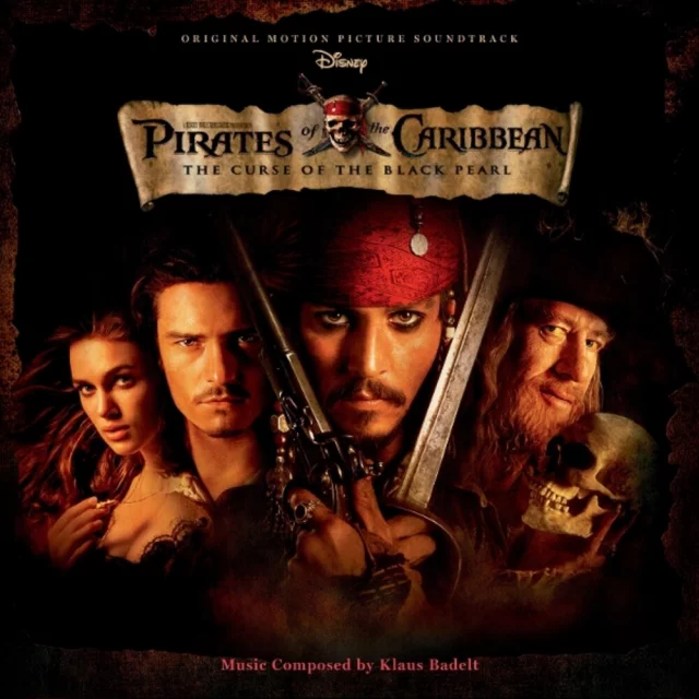 Oficiální soundtrack Pirates Of The Caribbean: The Curse Of The Black Pearl na LP