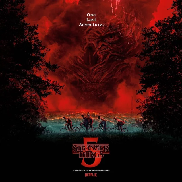 Oficiální soundtrack Stranger Things: Season 5 na LP (Black)