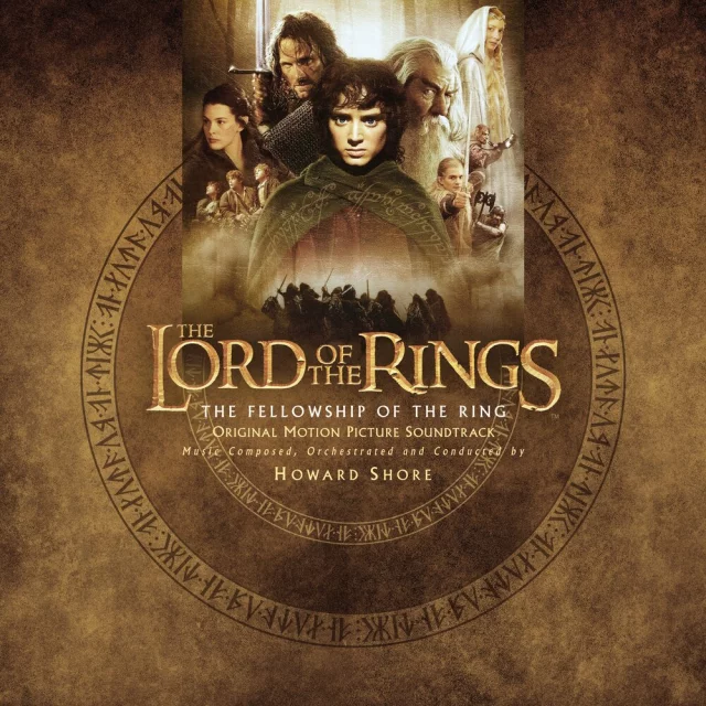 Oficiální soundtrack The Lord Of The Rings: The Fellowship Of The Ring na 2x LP