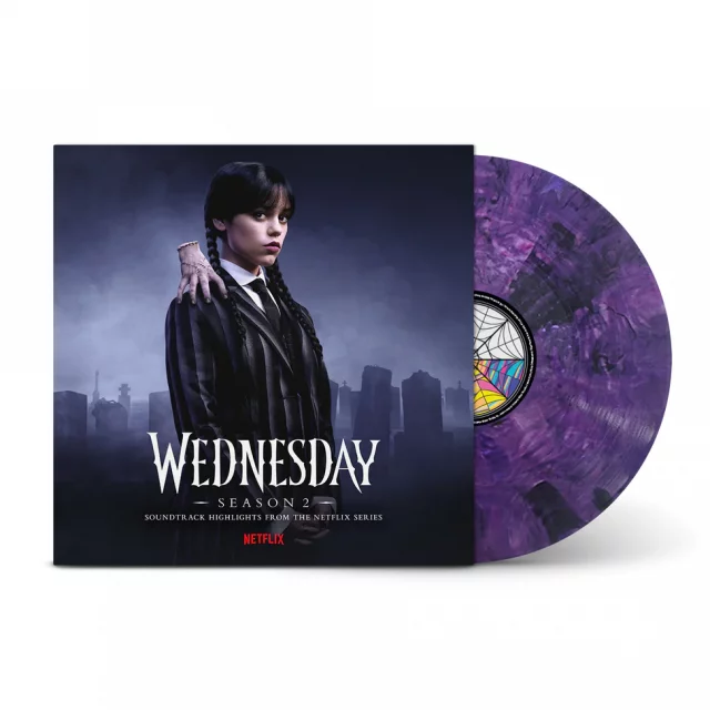 Oficiální soundtrack Wednesday: Season 2 na LP