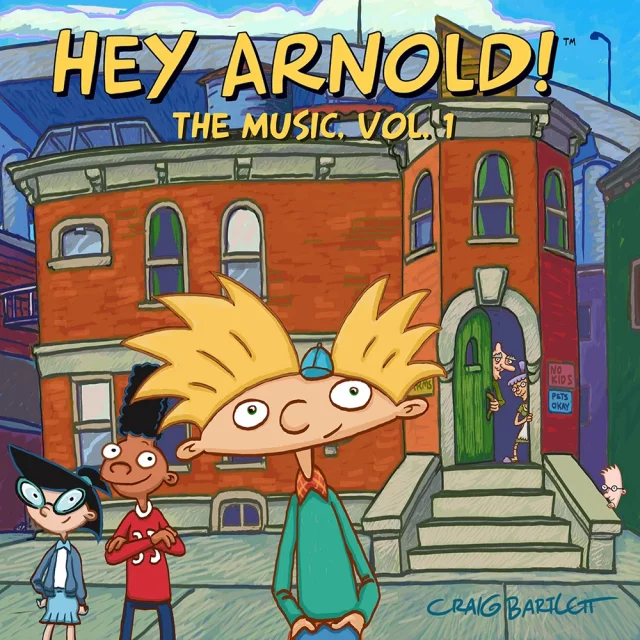 Oficiální soundtrack Arnoldovy patálie - Hey Arnold! The Music Volume 1 na LP