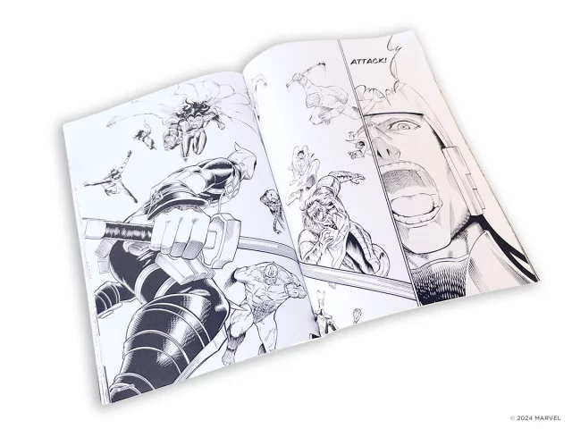 Omalovánky pro dospělé Marvel - Deadpool: Samurai:  The Official Coloring Book