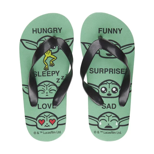 Pantofle Star Wars: The Mandalorian - Grogu (Flip flops)