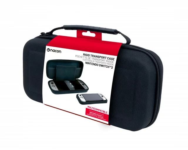 Pevné přepravní pouzdro pro Nintendo Switch 2 - Black (Switch & Lite & OLED Model)