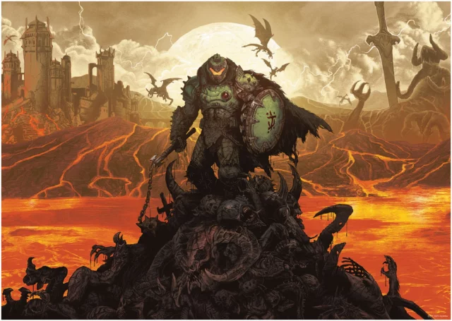 Plakát DOOM: The Dark Ages - Art Print Limited Edition