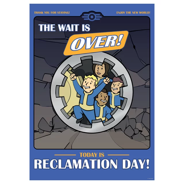 Plakát Fallout - Reclamation Day